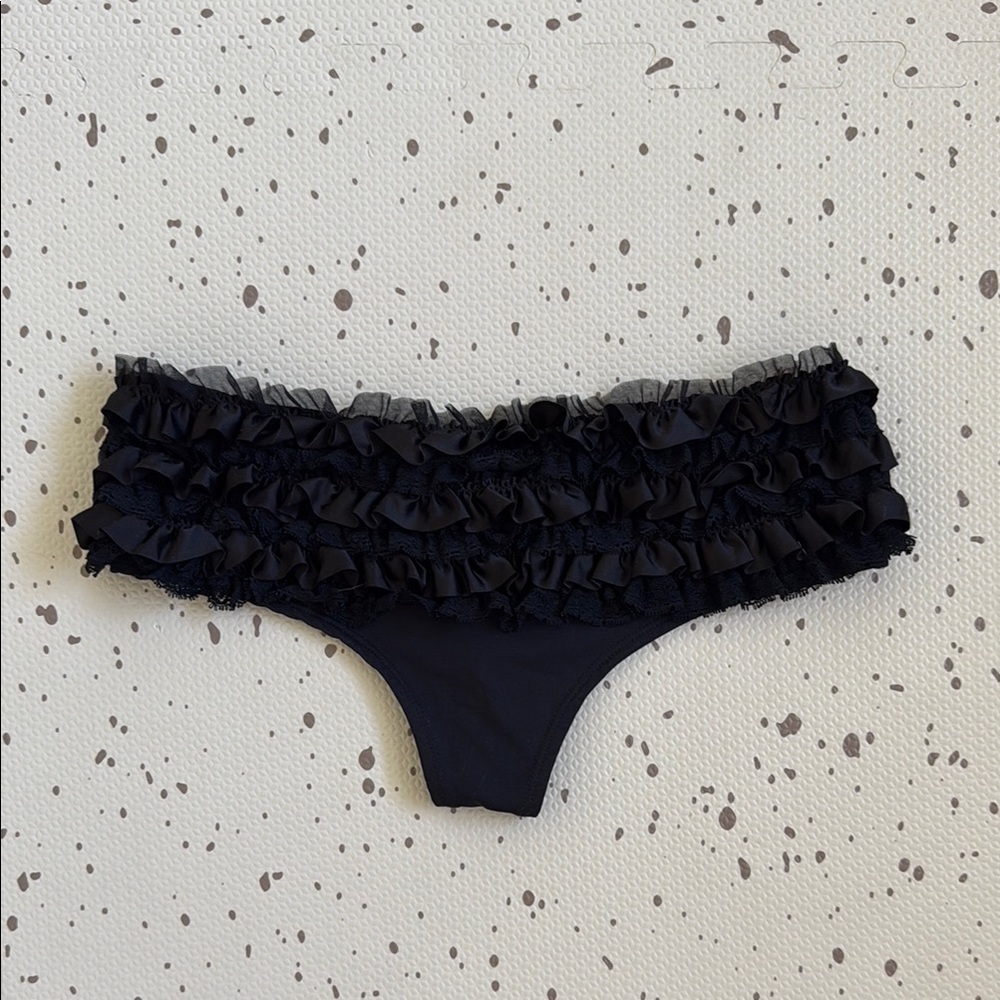 💘 L*SPACE - LOW RISE RUFFLE SWIM BOTTOMS